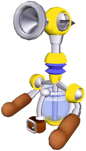 This is the Avatar Image for the F.L.U.D.D (Super Mario Sunshine) AI Voice and Text to Speech Generator